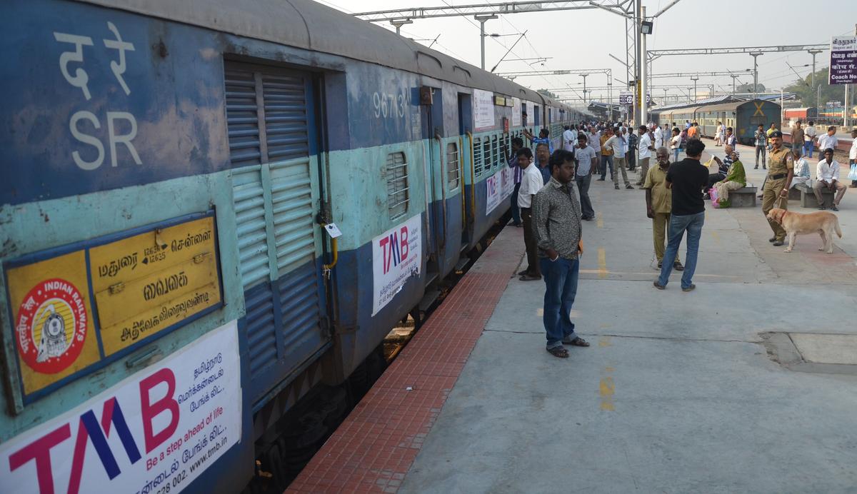 Several express and mail trains to be diverted, short terminated and  cancelled, in view of Tambaram yard remodelling work - The Hindu