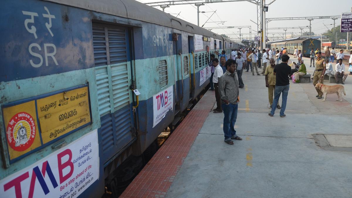 Several express and mail trains to be diverted, short terminated and  cancelled, in view of Tambaram yard remodelling work - The Hindu
