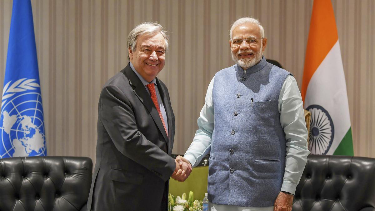 PM Modi launches Mission LiFE in the presence of U.N. Secretary General