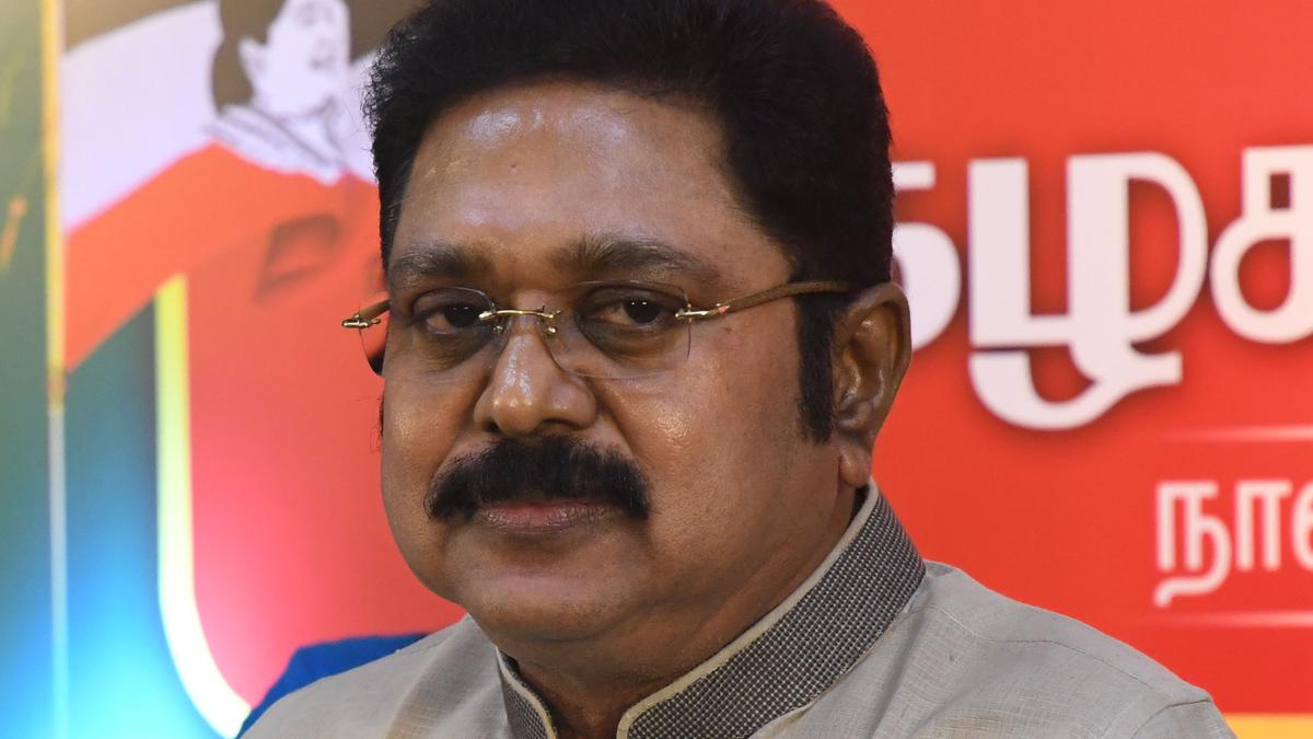 Governor must produce Ravi proof to substantiate allegation, says T.T.V. Dhinakaran