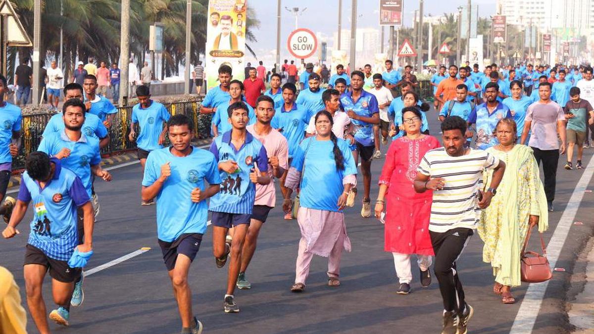 3K ‘Samarasata Marathon’ marks Ambedkar Jayanti week in Vizag