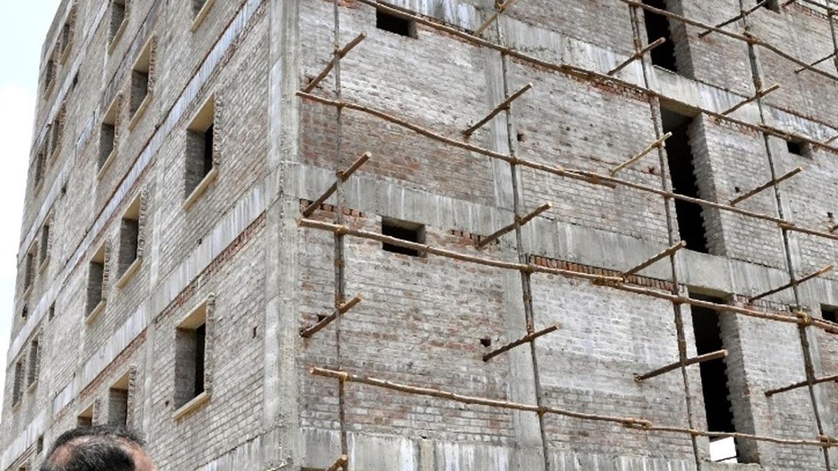 Three workers die after falling from a building at a construction site in Tirupati