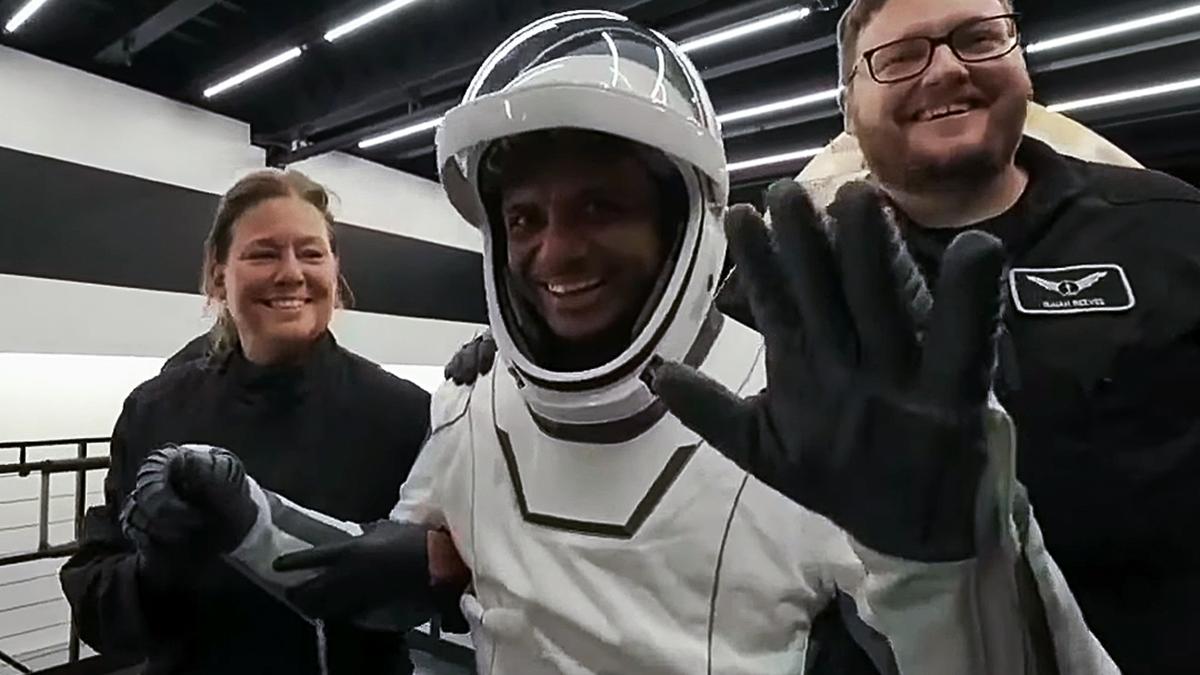 Group Captain Shukla extracted in stable condition from capsule, undergoing post-mission medical evaluation: ISRO​