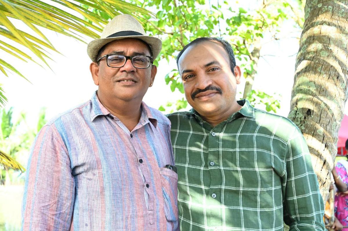 Sanjeev Sivan with Soubin Shahir