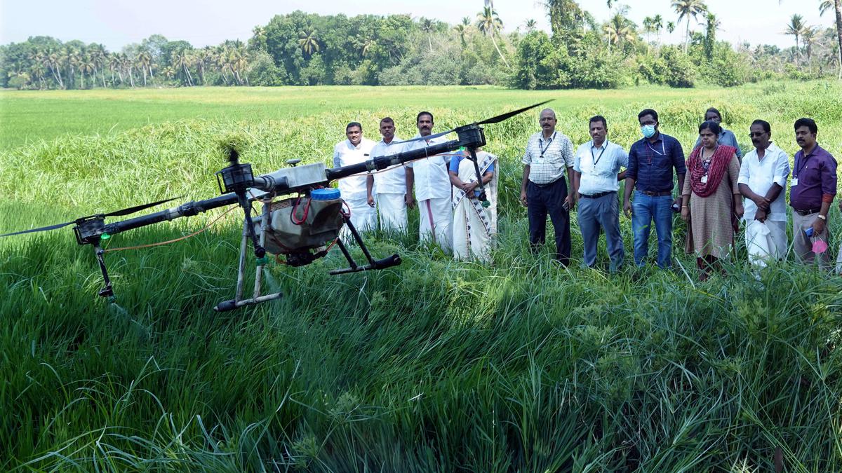 Drones to reboot farming activities