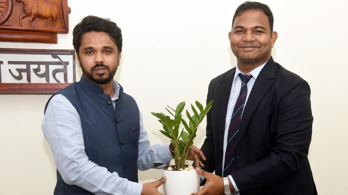 Suryateja takes charge as Project Officer of ITDA-K.R.Puram in Andhra Pradesh