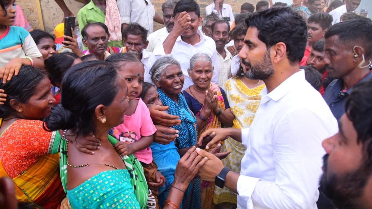 Lokesh promises justice to evacuees of Gandikota project if TDP is voted to power