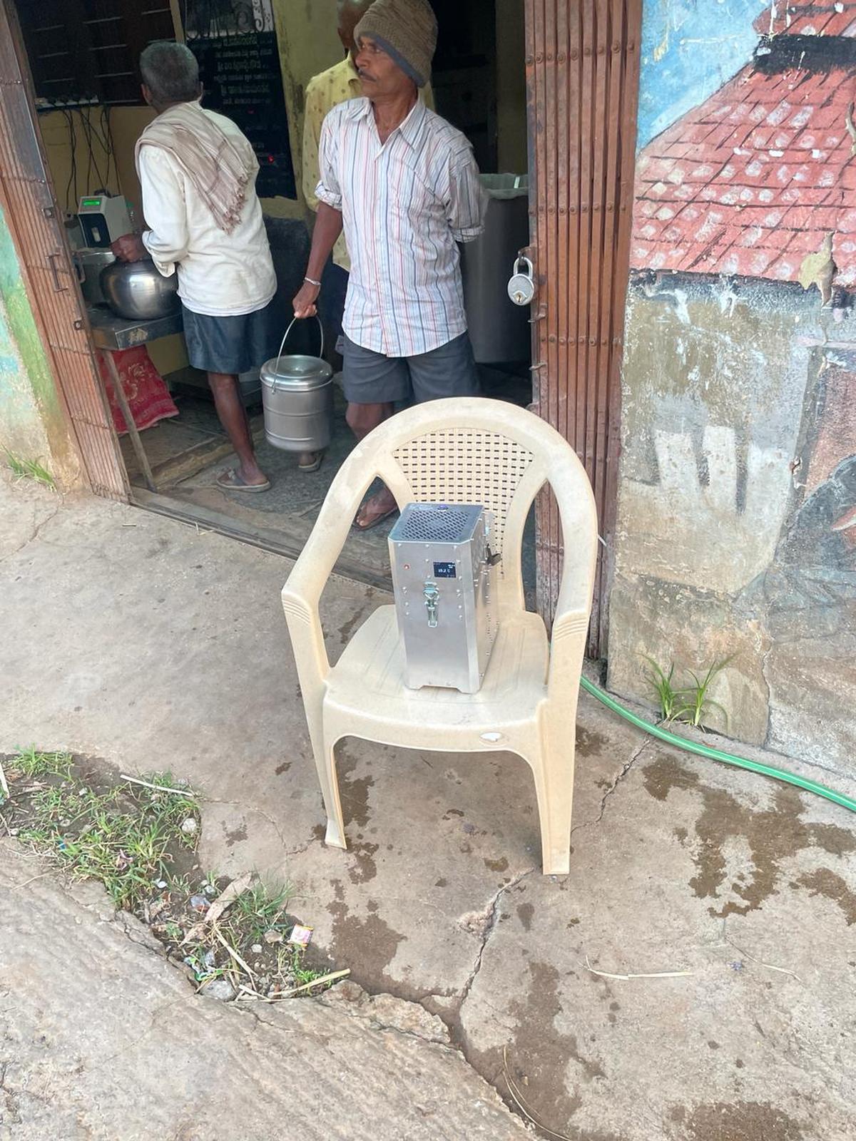 Phloton being tested out at dairy farms in Karnataka. Phloton being tested out at dairy farms in Karnataka.