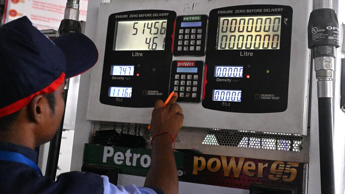 Fuel prices in Kerala rise by around ₹8 in less than a fortnight