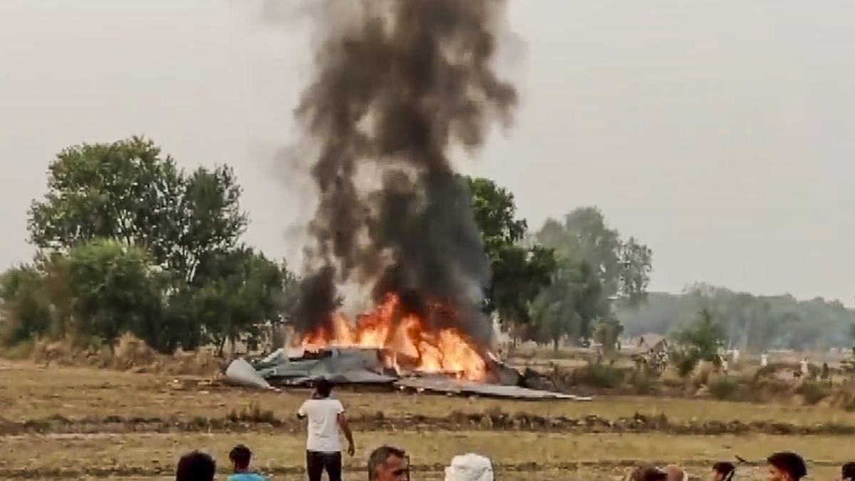 IAF MiG-29 Crashes near Agra, Pilot Ejects Safely