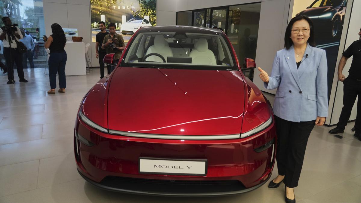 Tesla debuts in India with experience centre in Mumbai; launches Model Y