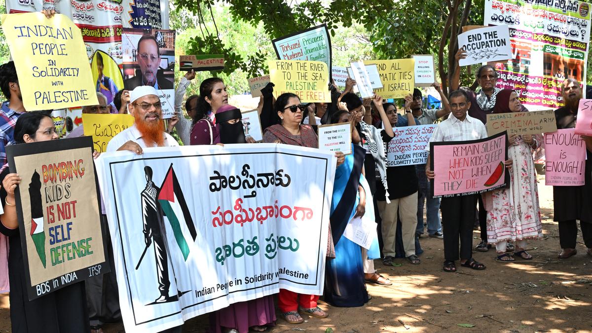 Protest condemns Israel’s Gaza actions, urges solidarity with Palestine