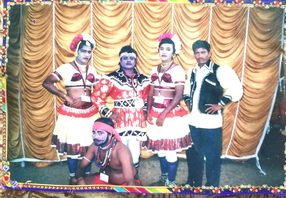 With the troupe in Madurai