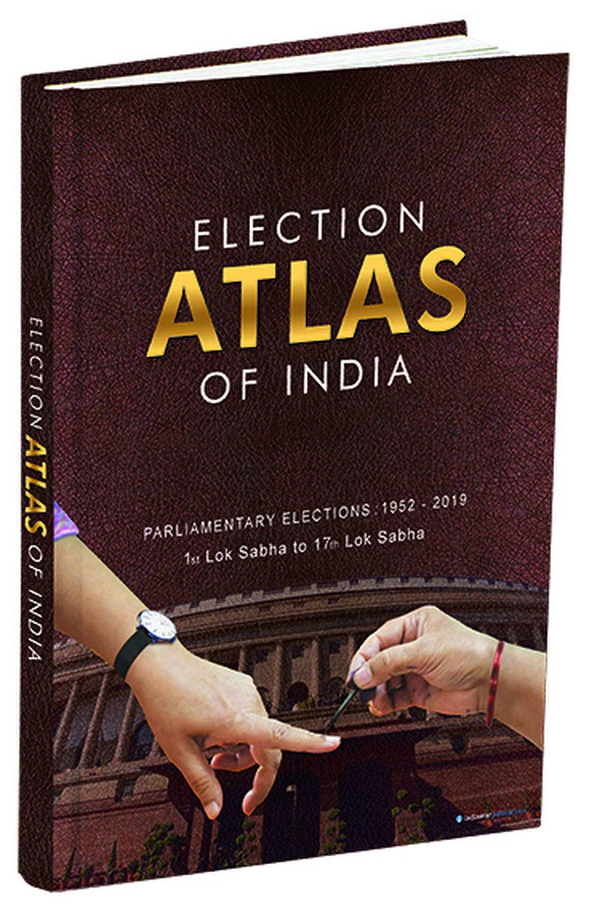 De 'Election Atlas of India' heeft meer dan 500 pagina's met informatie en kaarten