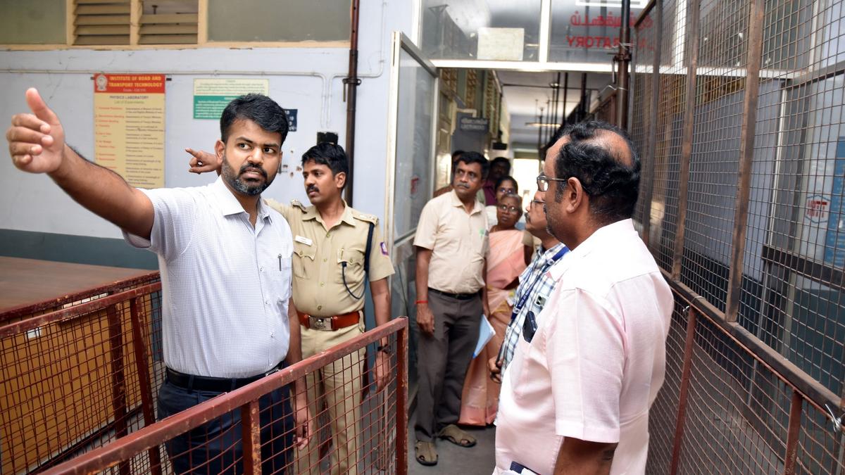 Arrangements at counting centre inspected in Erode