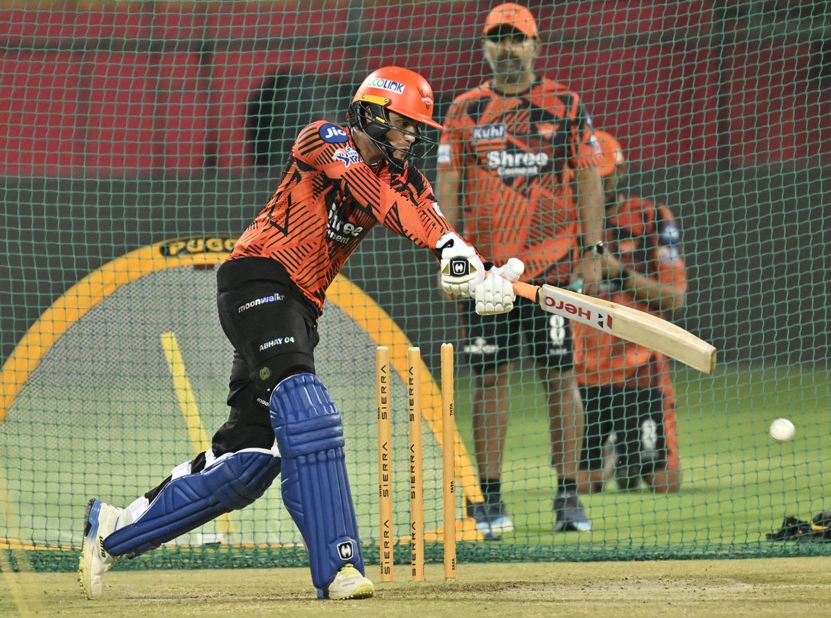 Abhishek prepares for the season ahead.