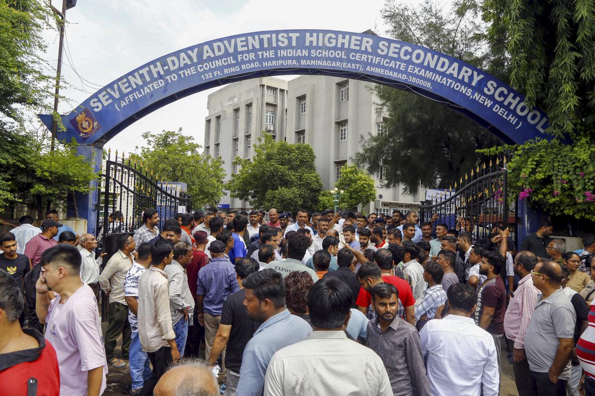 Ahmedabad School Stabbing: Class 10 student killed by junior, mob ransacks  school - The Hindu
