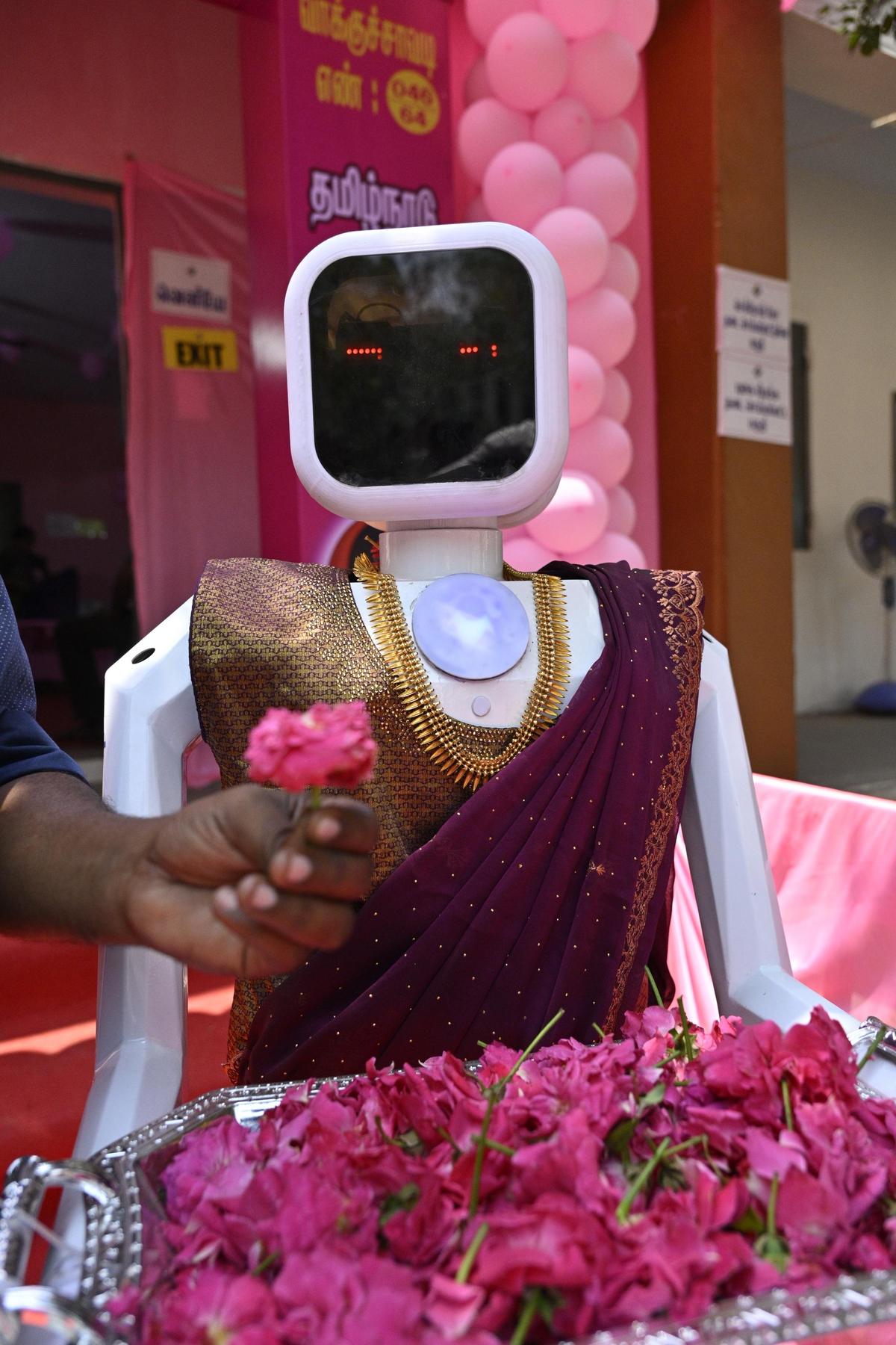 Watch: Meet Nila, Vellore’s friendly poll booth robot