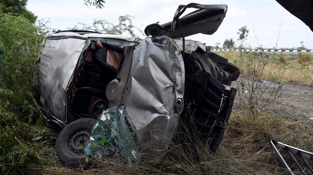Two women killed, nine injured as SUV rams tree near Thoothukudi