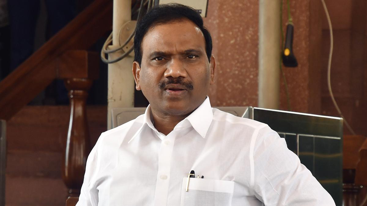 DMK MP A. Raja compares Sanatana Dharma with HIV