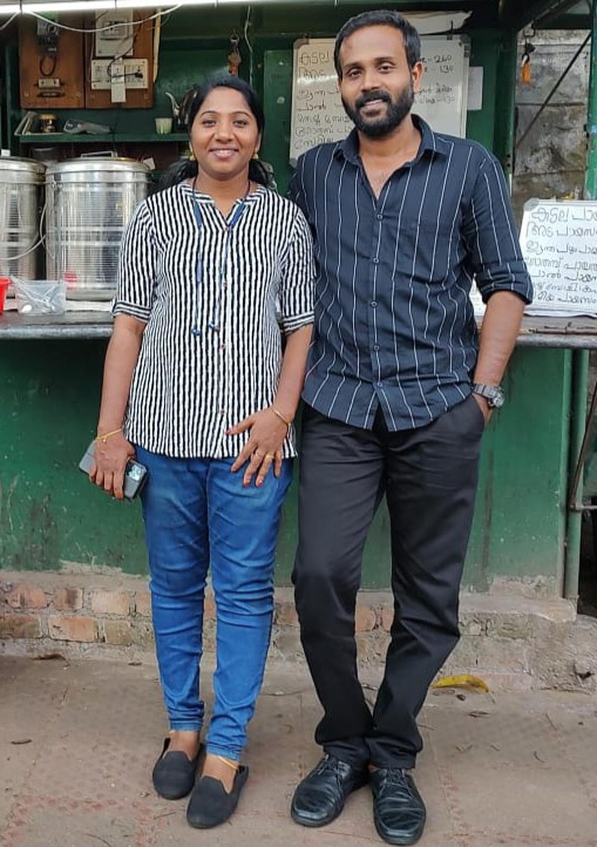 Preethamol P and Rajesh Thankachan of Makachiyude Payasakada