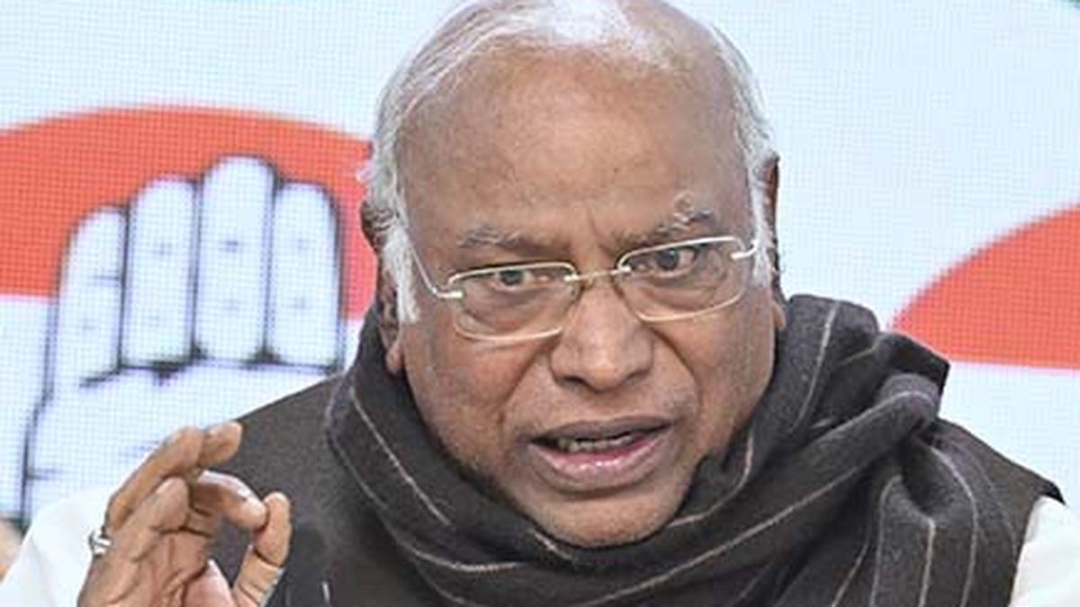 Deprived classes are bearing the brunt of ‘Manuvad’ under BJP: Kharge