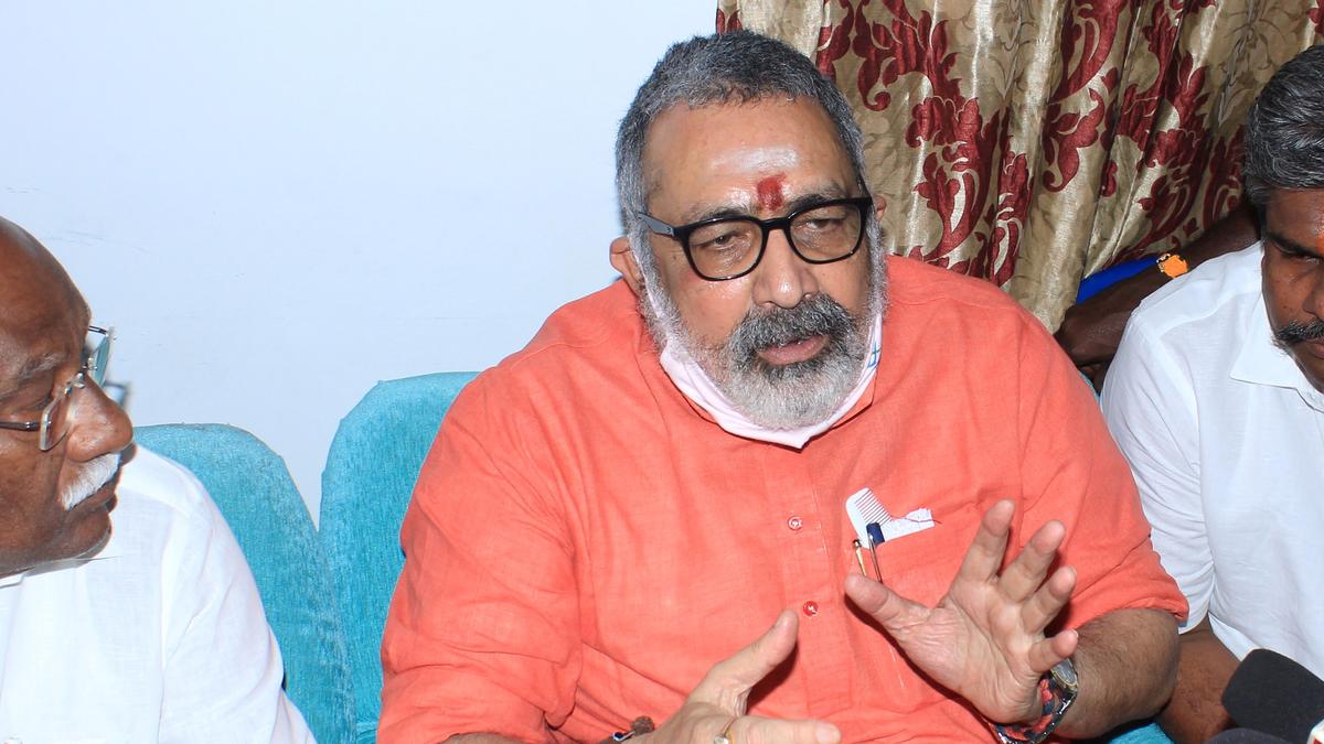 BJP central leadership monitoring current political situation in Bihar: Giriraj Singh