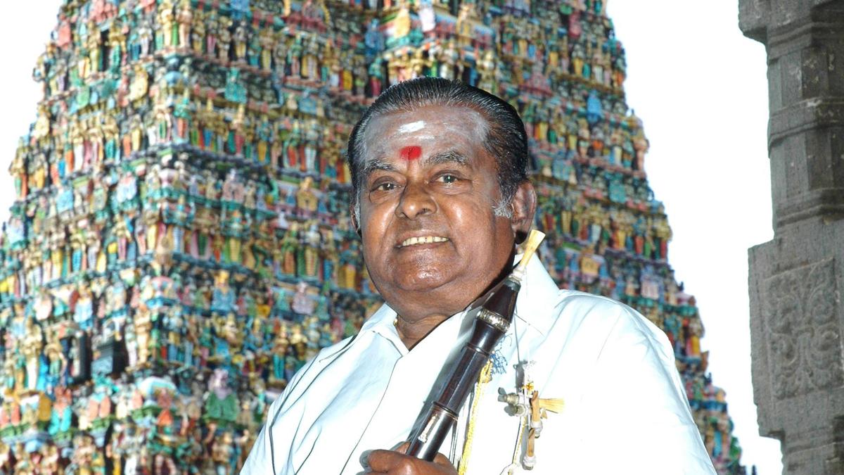 Nagaswaram player Ponnusamy no more