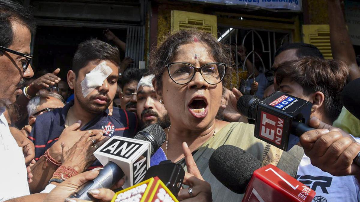Minister Shashi Panja’s residence attacked ahead of Modi rally; Trinamool, BJP trade charges
