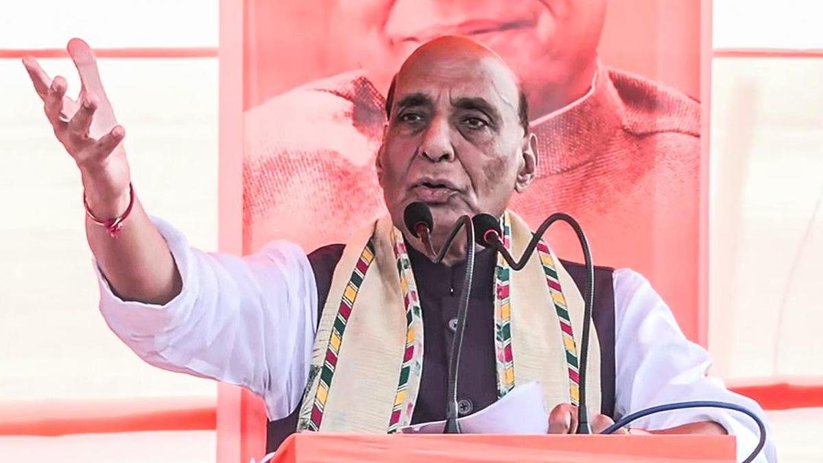 Rahul Gandhi trying to create anarchy by demanding reservations in defence forces, alleges Rajnath
