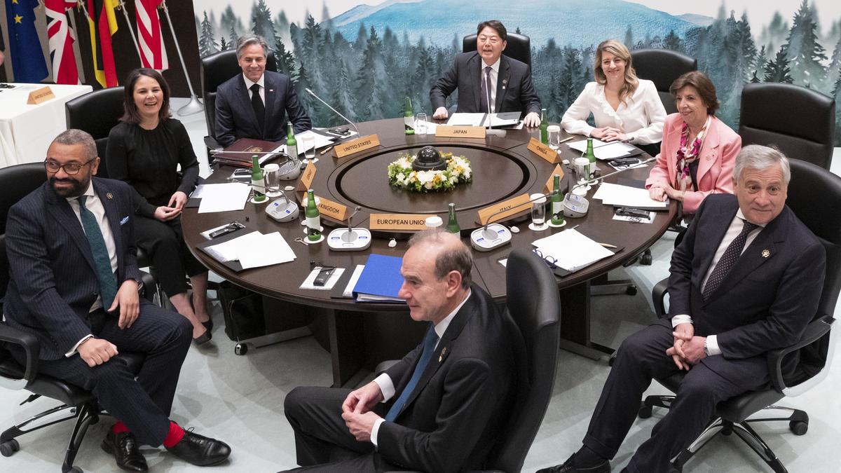 G-7 diplomats reject Chinese, North Korean, Russian aggression