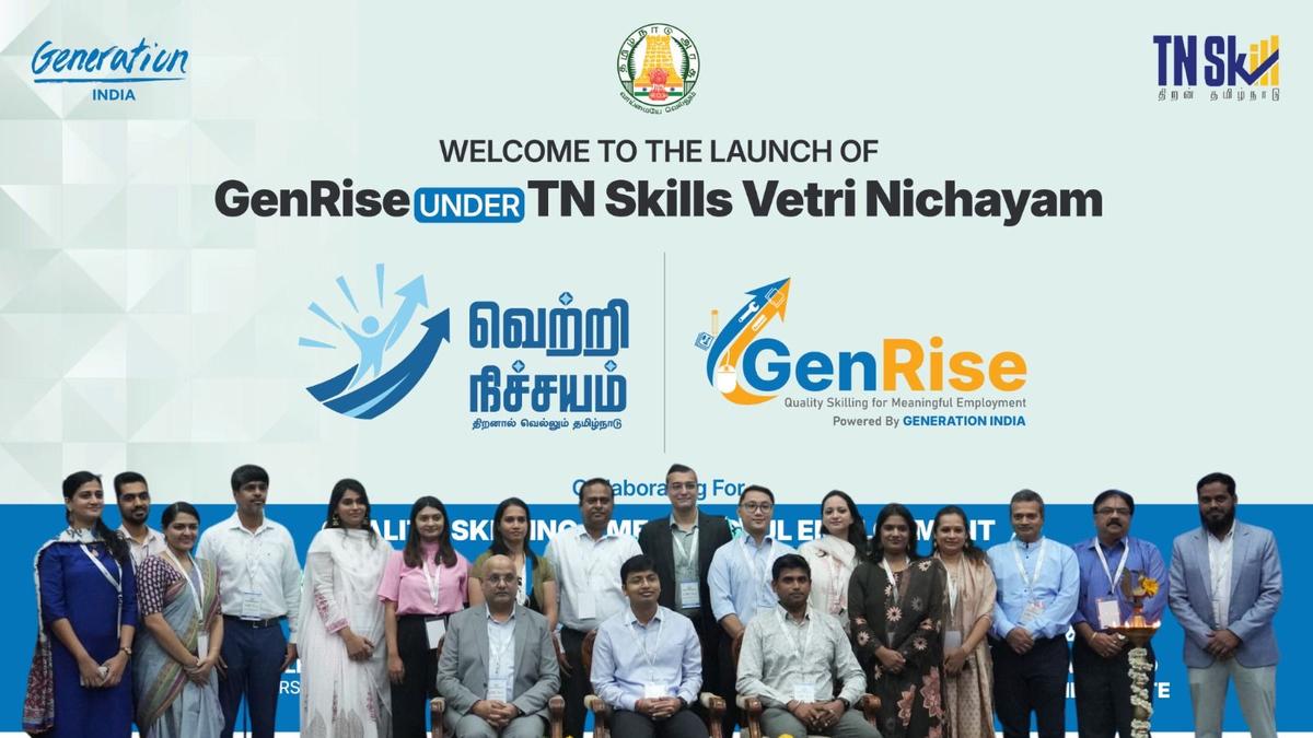 TNSDC launches ‘GenRise’ to upskill and empower youth