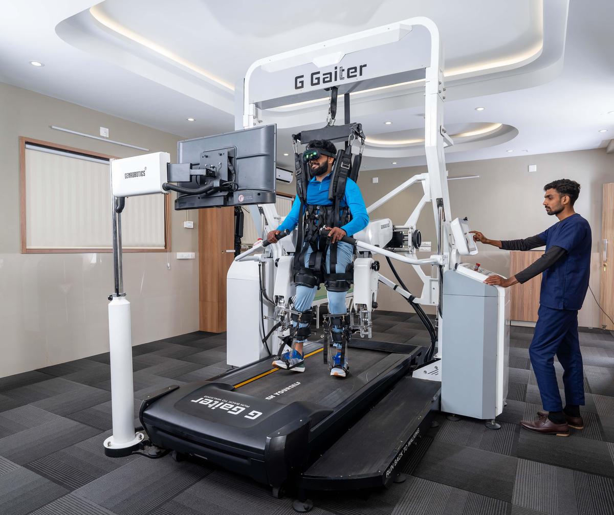 G-Gaiter, neuro rehabilitation robot from Genrobotics