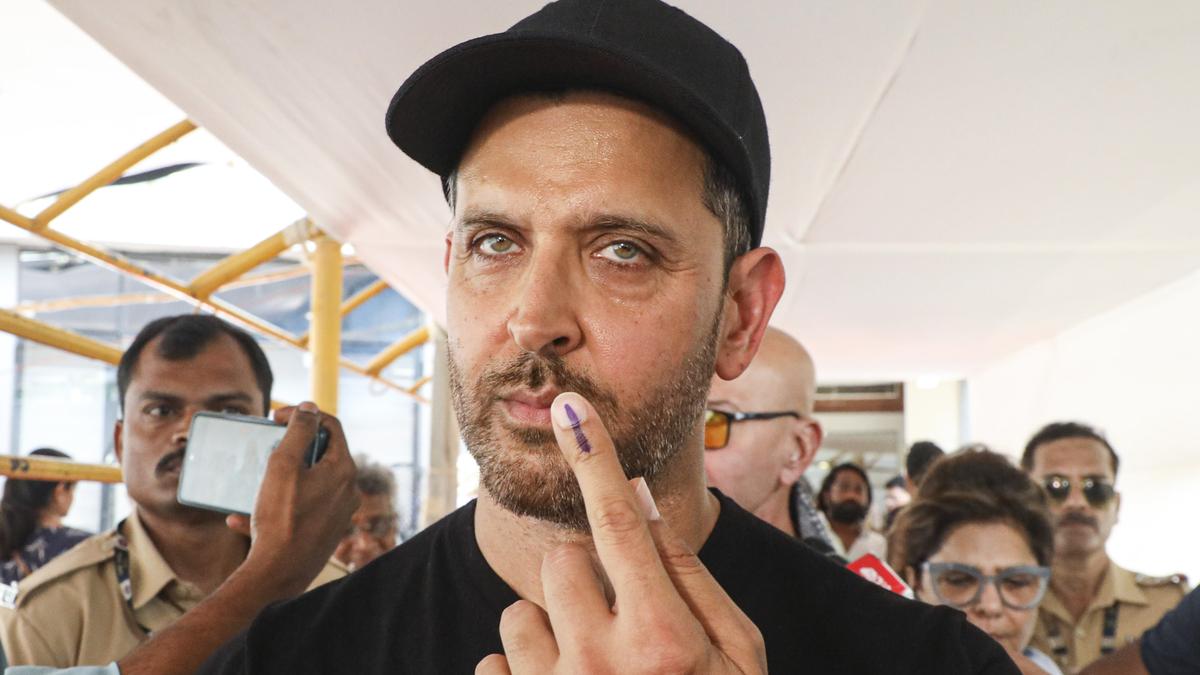 Lok Sabha Elections 2024: Hrithik Roshan casts vote in Mumbai