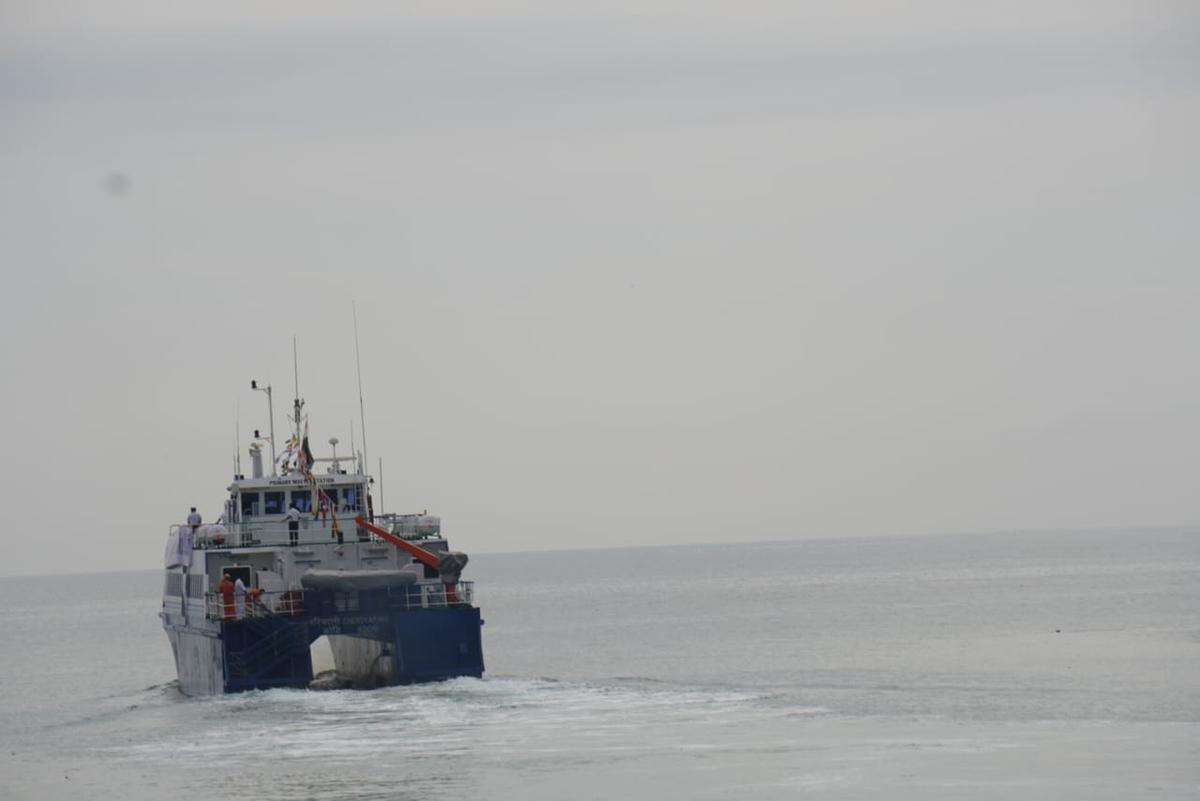 The vessel can accommodate 150 passengers on board and will start from Nagapattinam at 7 a.m. and reach Kankesanthurai at 11 a.m. 