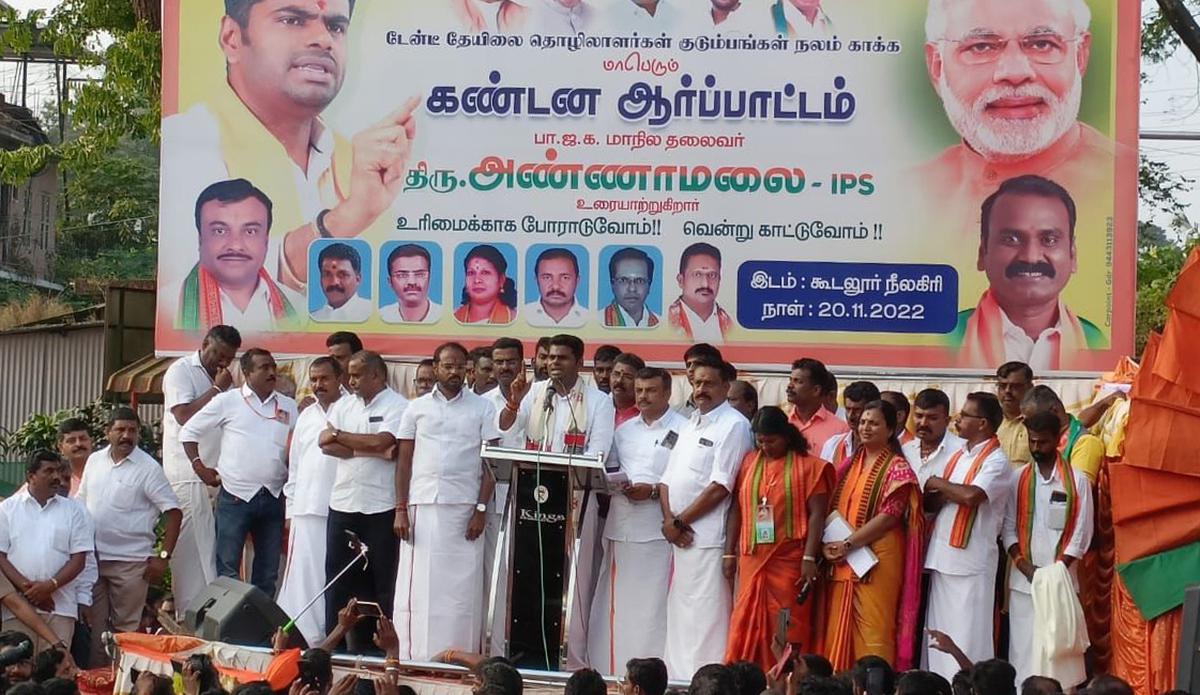 Dravidian parties treating Sri Lankan repatriates as ‘second-class’ citizens, alleges Annamalai