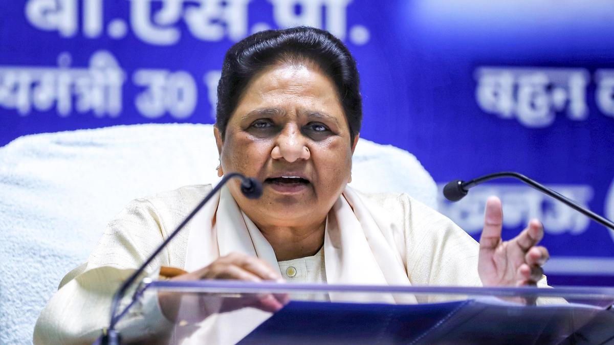 Congress yet to raise voice on creamy layer issue, seems to favour sub-classification within SC, ST: BSP chief Mayawati
