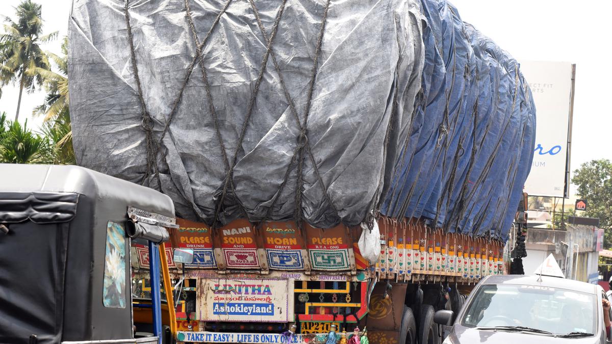 Overloaded quarry-bound trucks pose a threat to road users
