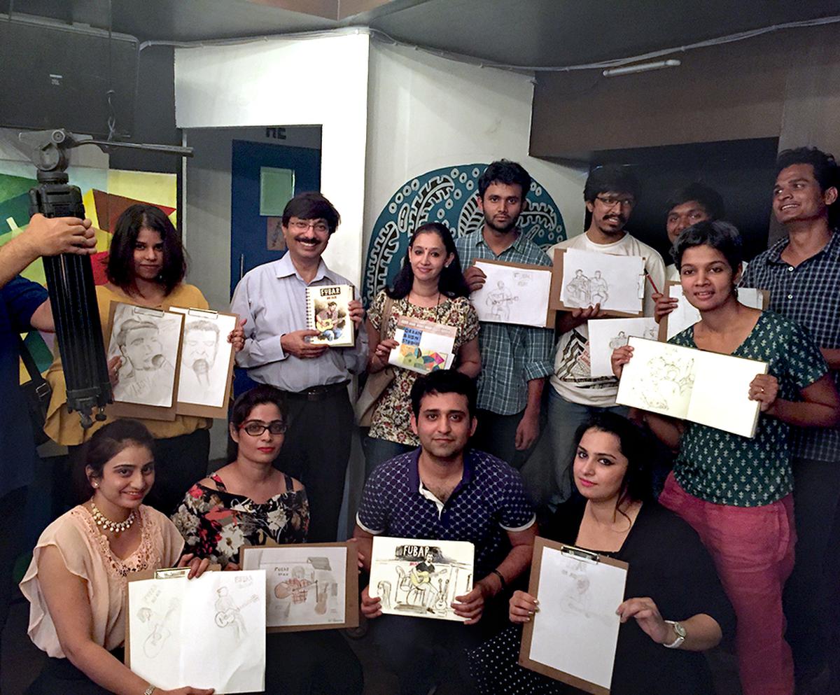 Urban sketchers Hyderabad. Urban sketchers Hyderabad.