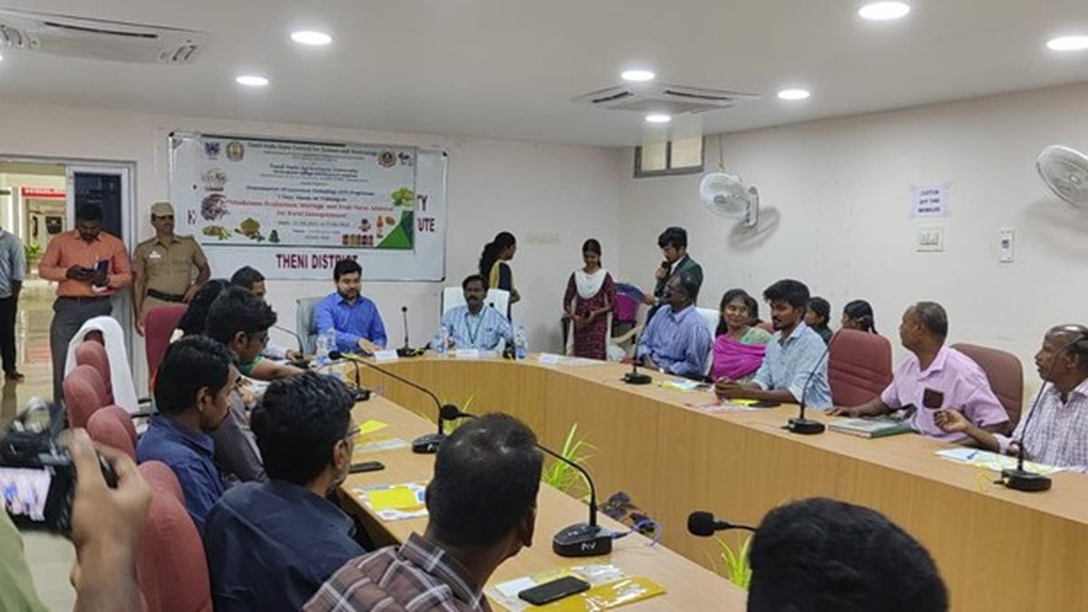 The Horticultural College and Research Institute, Periyakulam, and the Tamil Nadu State Council for Science and Technology organised a three-day innovative hands-on training programme.