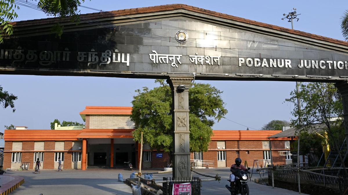 Track maintenance works begin in Coimbatore; Podanur station to be originating point till May 5