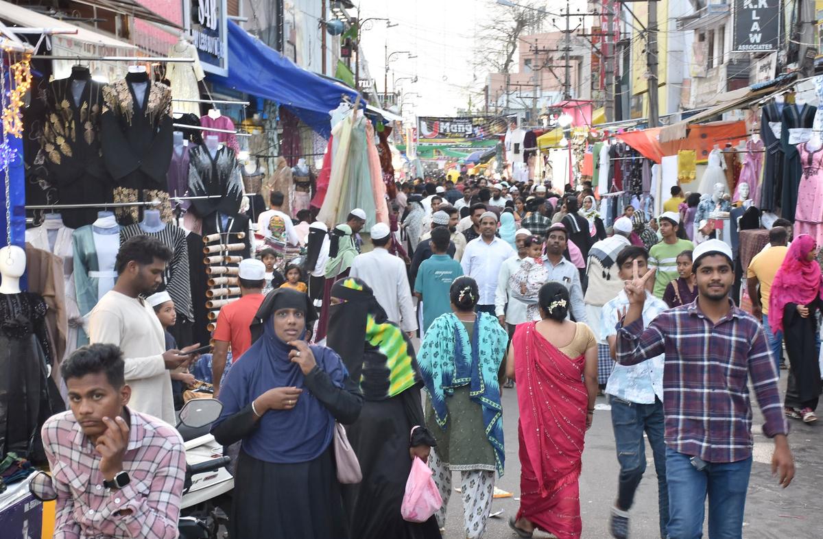 Meena Bazaar on Sawday Road in Mysuru was alive before ID. 