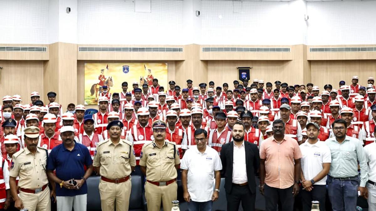 Cyberabad Police announces ₹1 lakh accidental insurance cover for traffic marshals