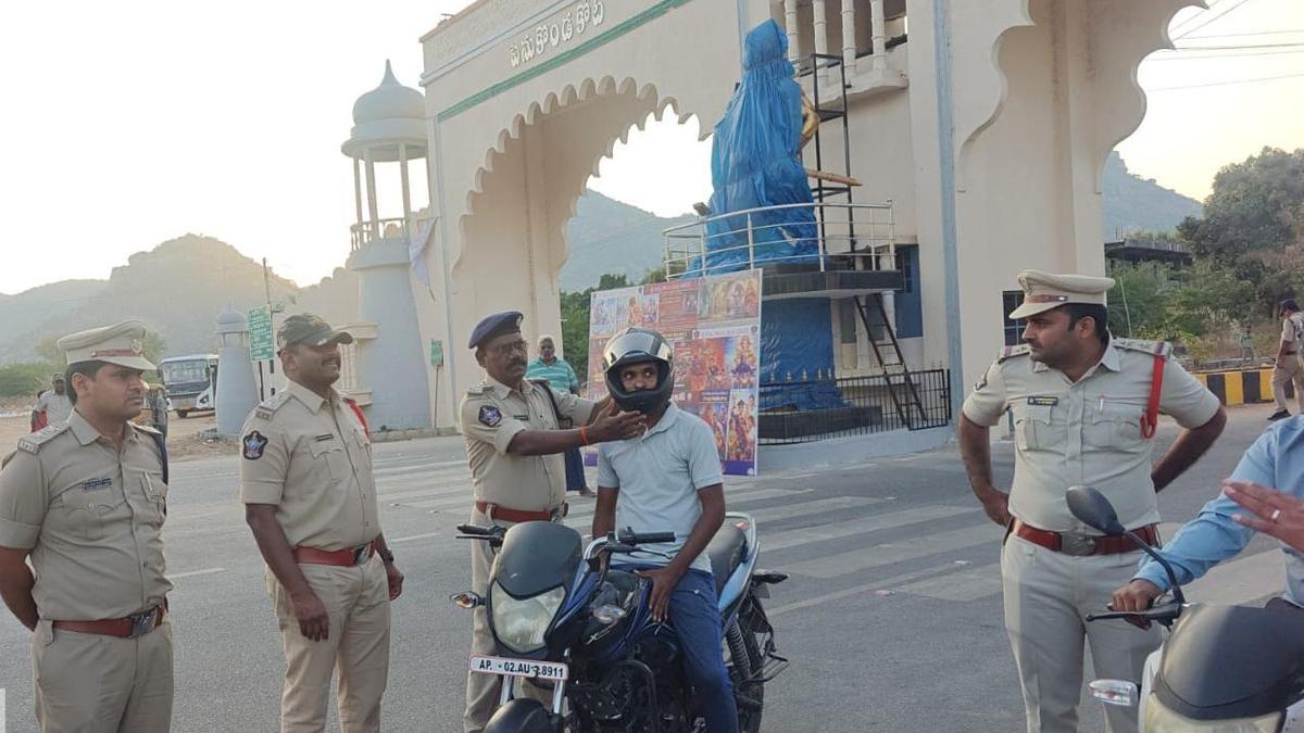 Police launch road safety enforcement drive in Sathya Sai District