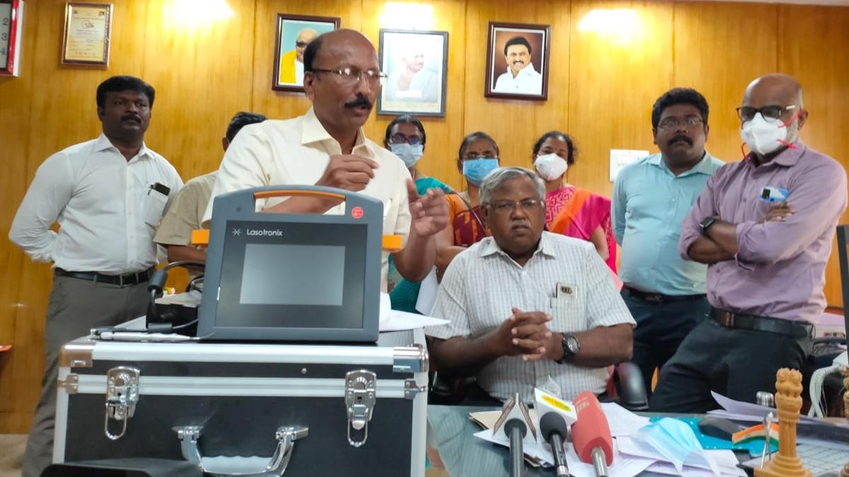 LASER surgical procedure introduced The Hindu