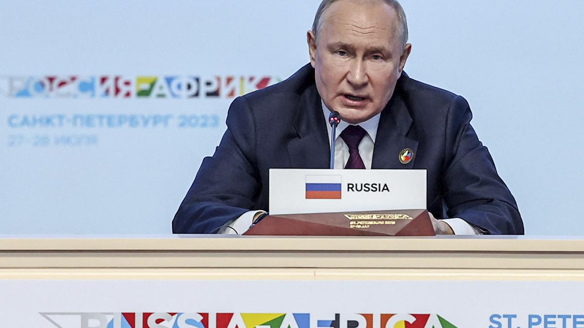 Russia 'carefully' examining African proposals to end Ukraine conflict: Putin
