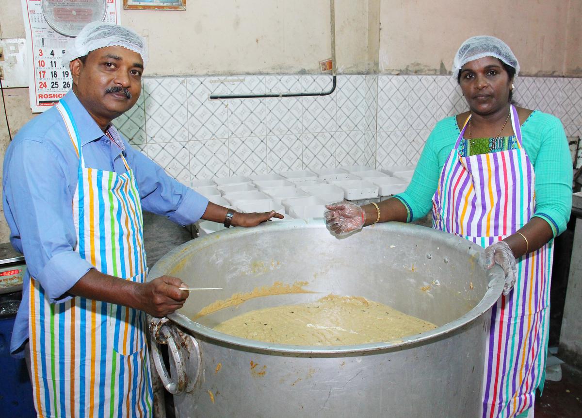 Jacob George and Sherley Jacob at their factory in Kottayam