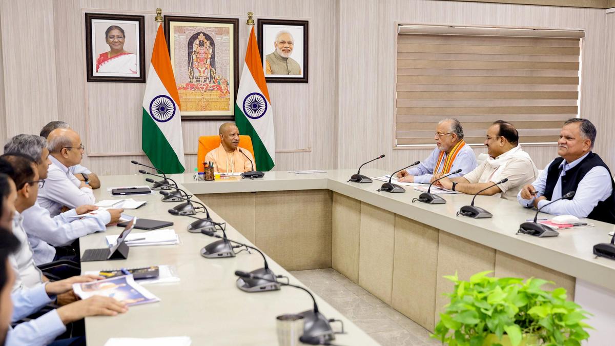 U.P. CM Adityanath conducts review of Data Centre Cluster, Project Ganga and wheat processing policy