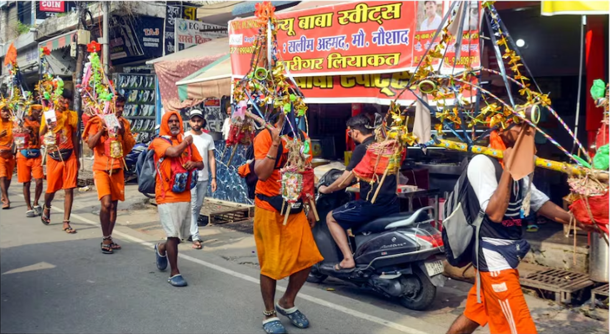 The Uttar Pradesh government issued an order for shop keepers on Kanwar yatra route to display the owners’ name on their nameplates 