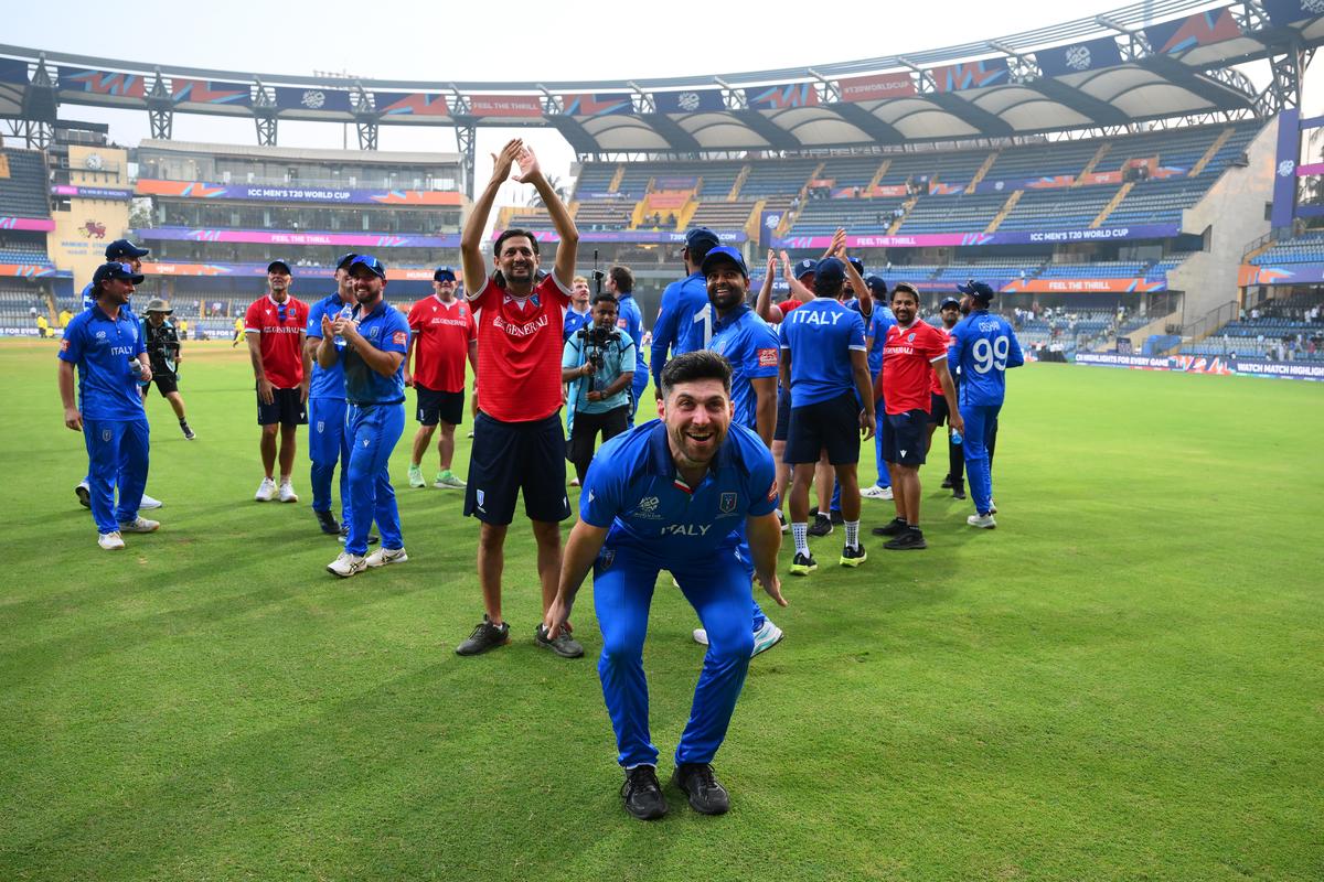 Italian flavour: A country known for its food, fashion and football made its first appearance at one of cricket’s pinnacle events. It also registered its first World Cup victory. 